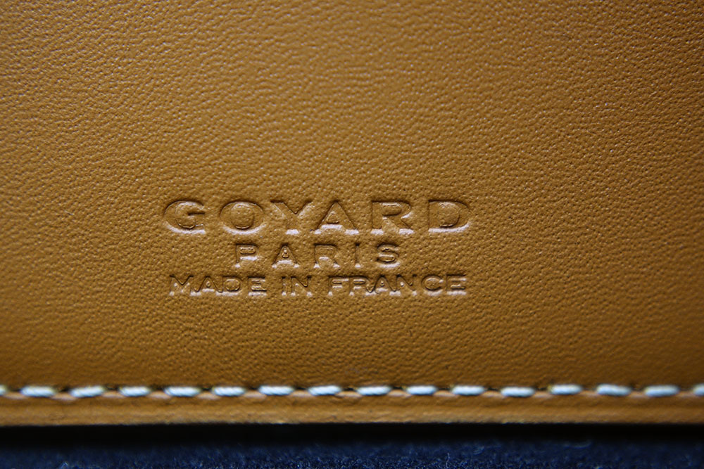 goyard wallet serial number