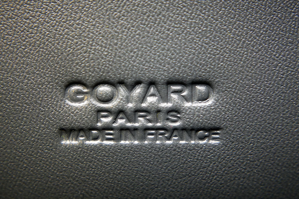 goyard wallet serial number